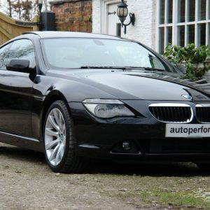 BMW 630i Sport Coupe - black