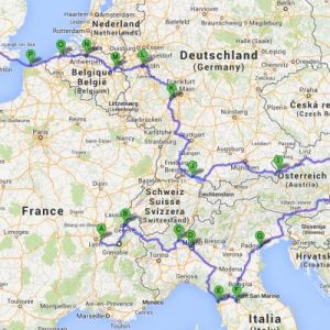 Séjour en Europe 2013