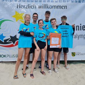 Jugend trainiert für Olympia - Landesfinale Beachvolleyball in Dresden