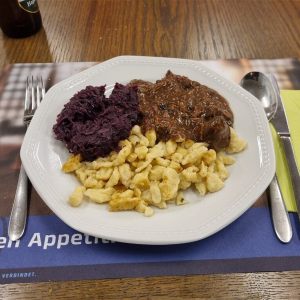 Höck Dez.2025: Wildsau mit Beilagen