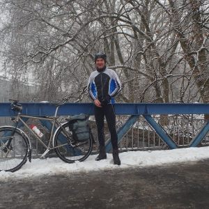 Winter-Radreise durch Deutschland