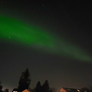 Polarlichter über Angermund