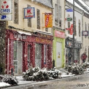 2018 neige sur Ploudaniel