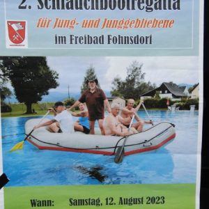 Schlauchbootregatta Fohnsdorf 12.08.2023