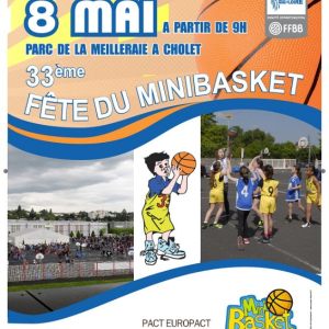 33ème Fête du minibasket  8 mai 2018